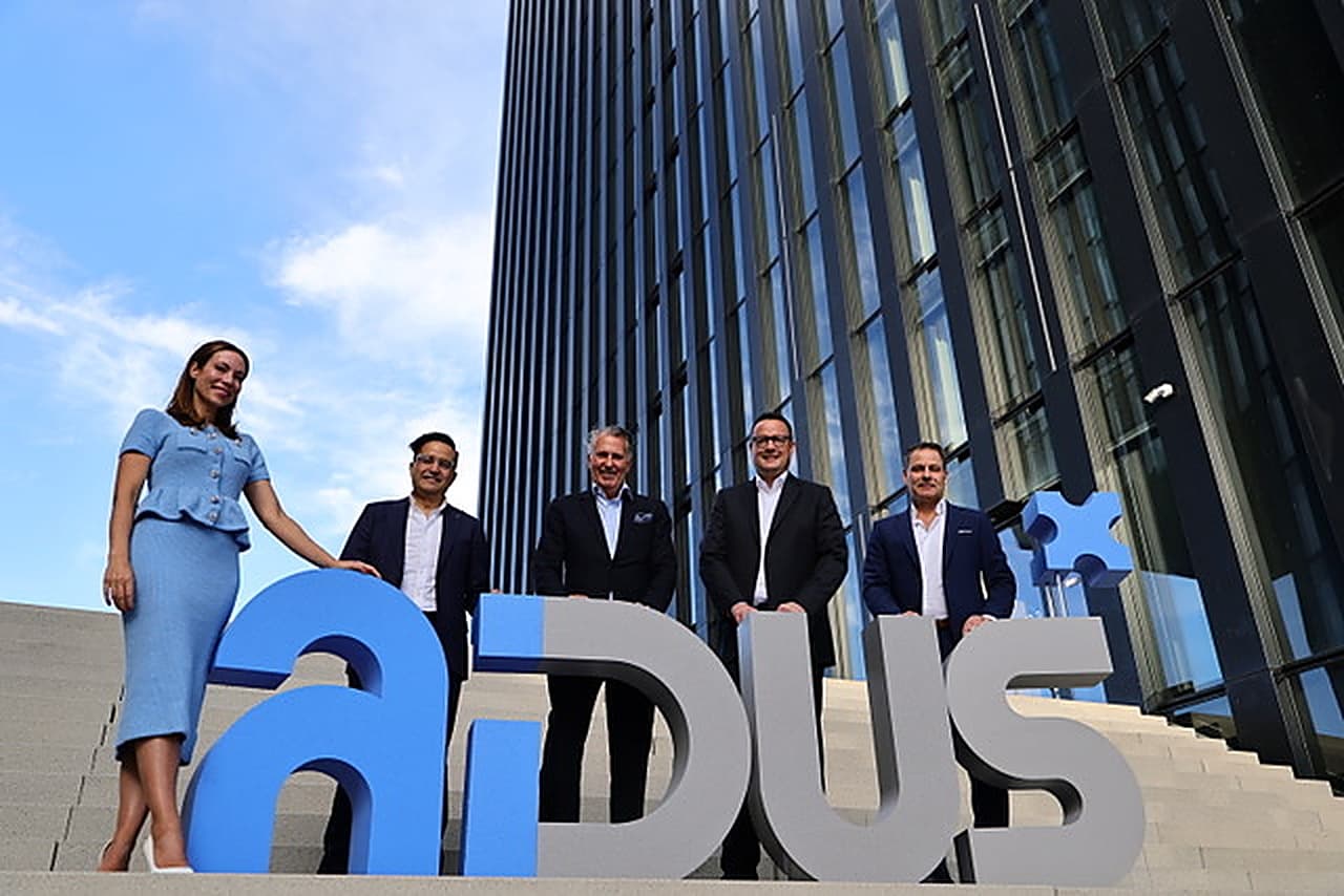 Das aiDUS-Gründerteam · Düsseldorf 2026